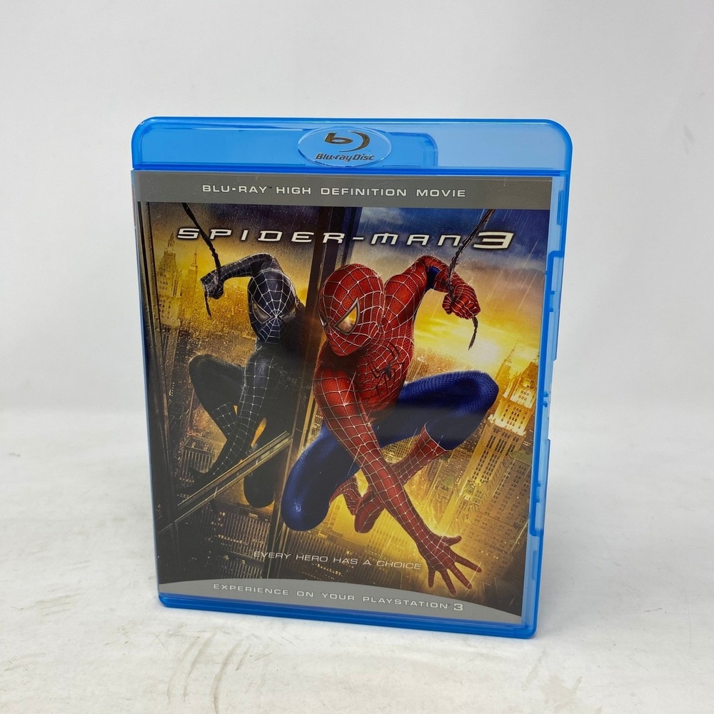 Spider-Man 3 Blu-ray Movie Tobey Maguire Sam Raimi‎ Sony Pictures 1080p PG-13